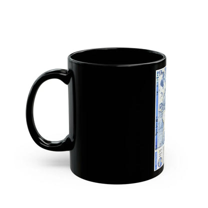 Atlantic Ocean (1990) (Map) Black Coffee Mug-Go Mug Yourself