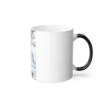 Atlantic Ocean (1990) (Map) Color Changing Mug 11oz - Go Mug Yourself