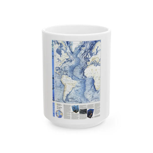 Atlantic Ocean (1990) (Map) White Coffee Mug-15oz-Go Mug Yourself