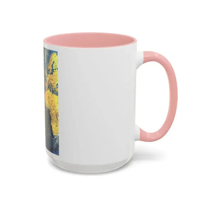 Atlantic Ocean Floor (1968) (Map) Accent Coffee Mug - Go Mug Yourself