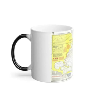 Atlantic Ocean - North (1903) (Map) Color Changing Mug 11oz - Go Mug Yourself
