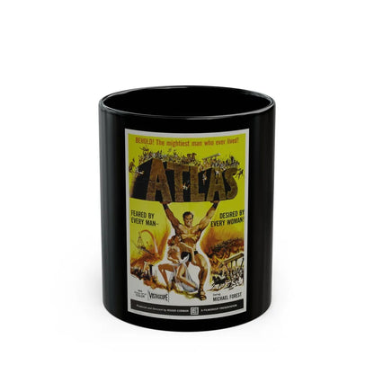 ATLAS 1961 Movie Poster - Black Coffee Mug-11oz-Go Mug Yourself