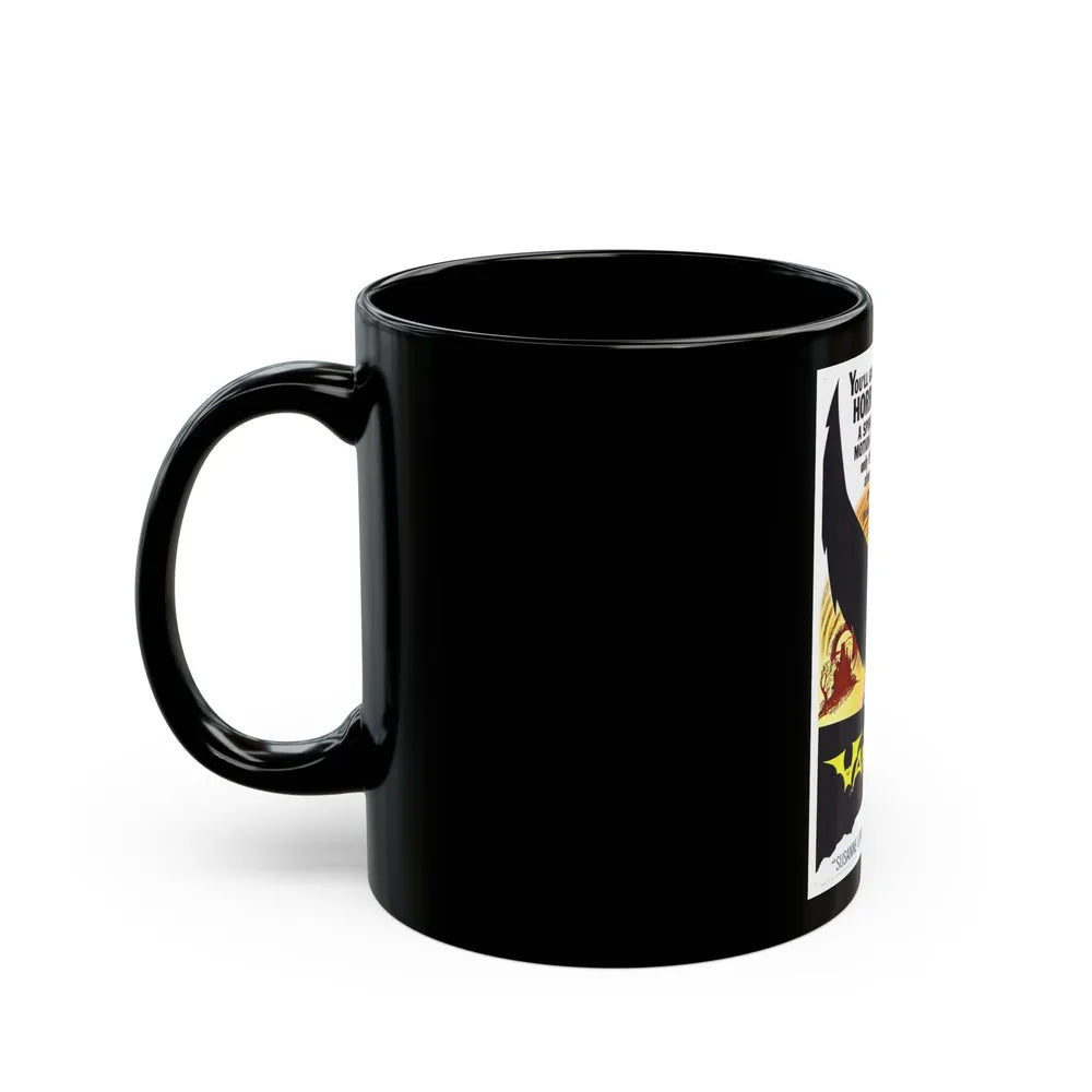 ATOM AGE VAMPIRE 1960 Movie Poster - Black Coffee Mug-Go Mug Yourself