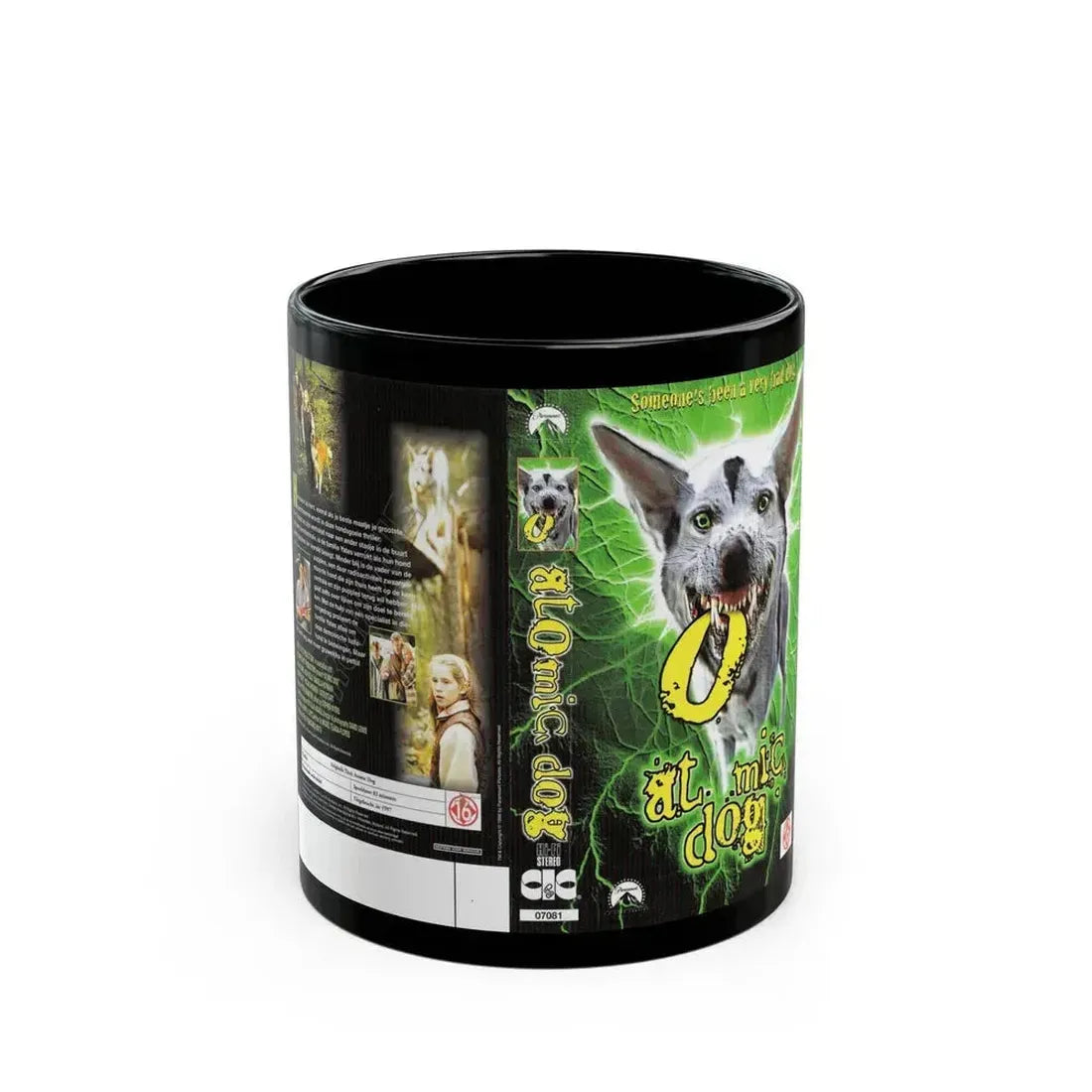 ATOMIC DOG (VHS COVER) - Black Coffee Mug 11oz - Go Mug Yourself