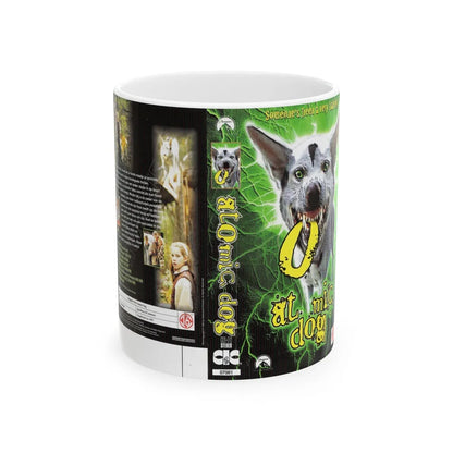 ATOMIC DOG (VHS COVER) - White Coffee Mug-11oz-Go Mug Yourself