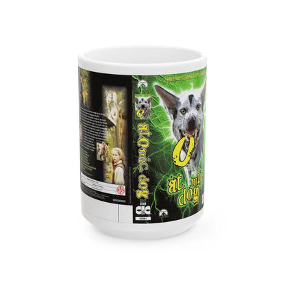 ATOMIC DOG (VHS COVER) - White Coffee Mug-15oz-Go Mug Yourself