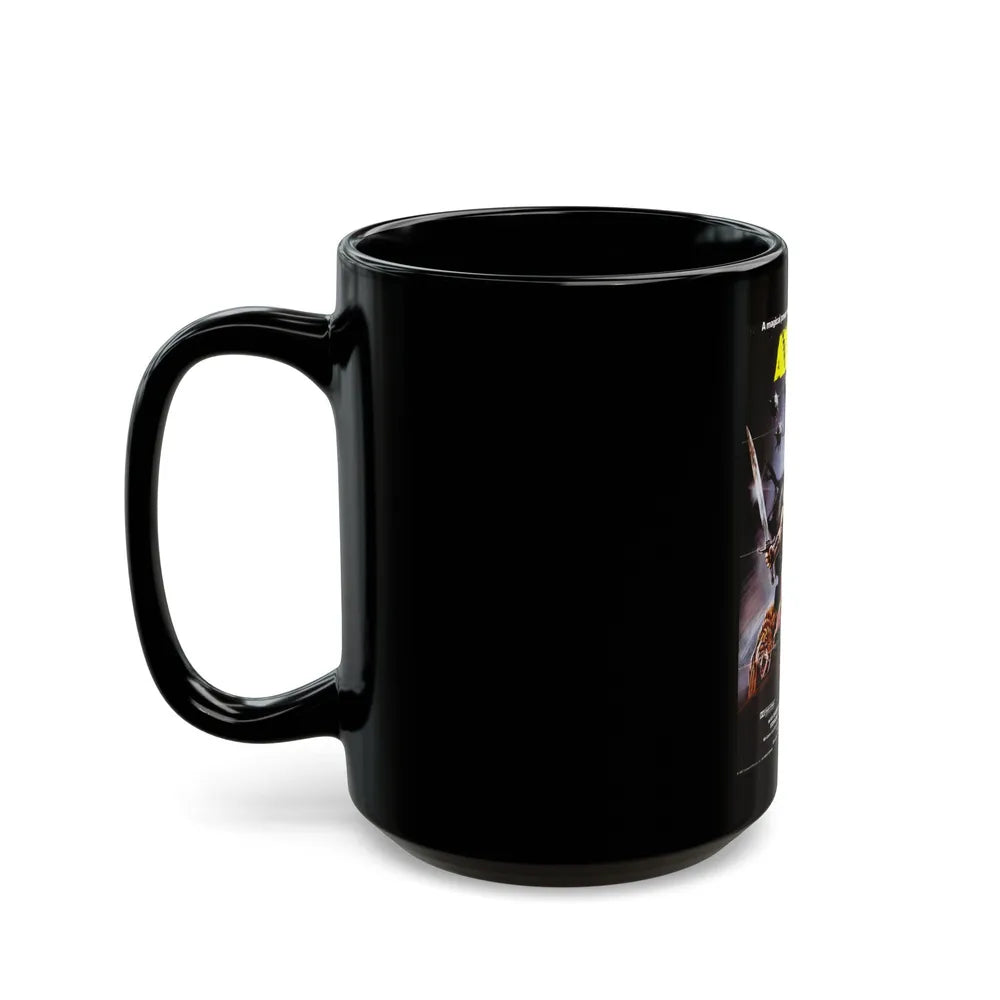 ATOR 1982 Movie Poster - Black Coffee Mug-Go Mug Yourself