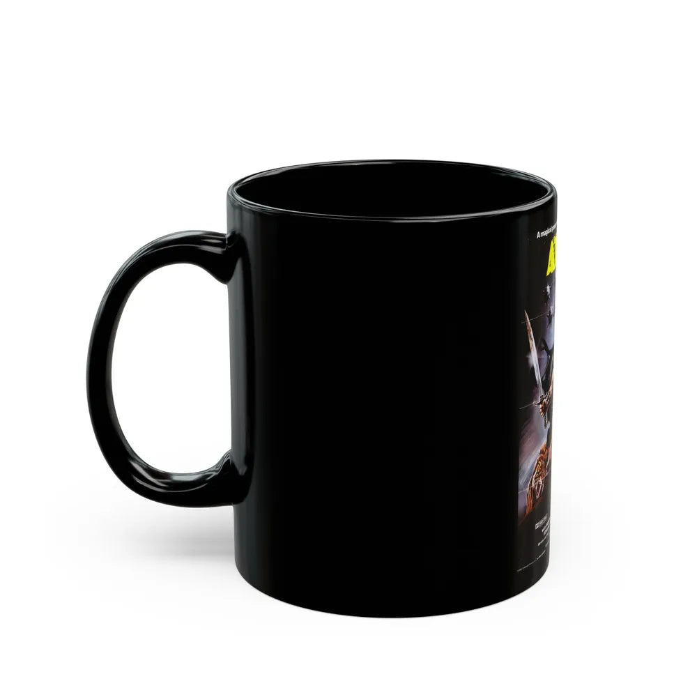 ATOR 1982 Movie Poster - Black Coffee Mug-Go Mug Yourself