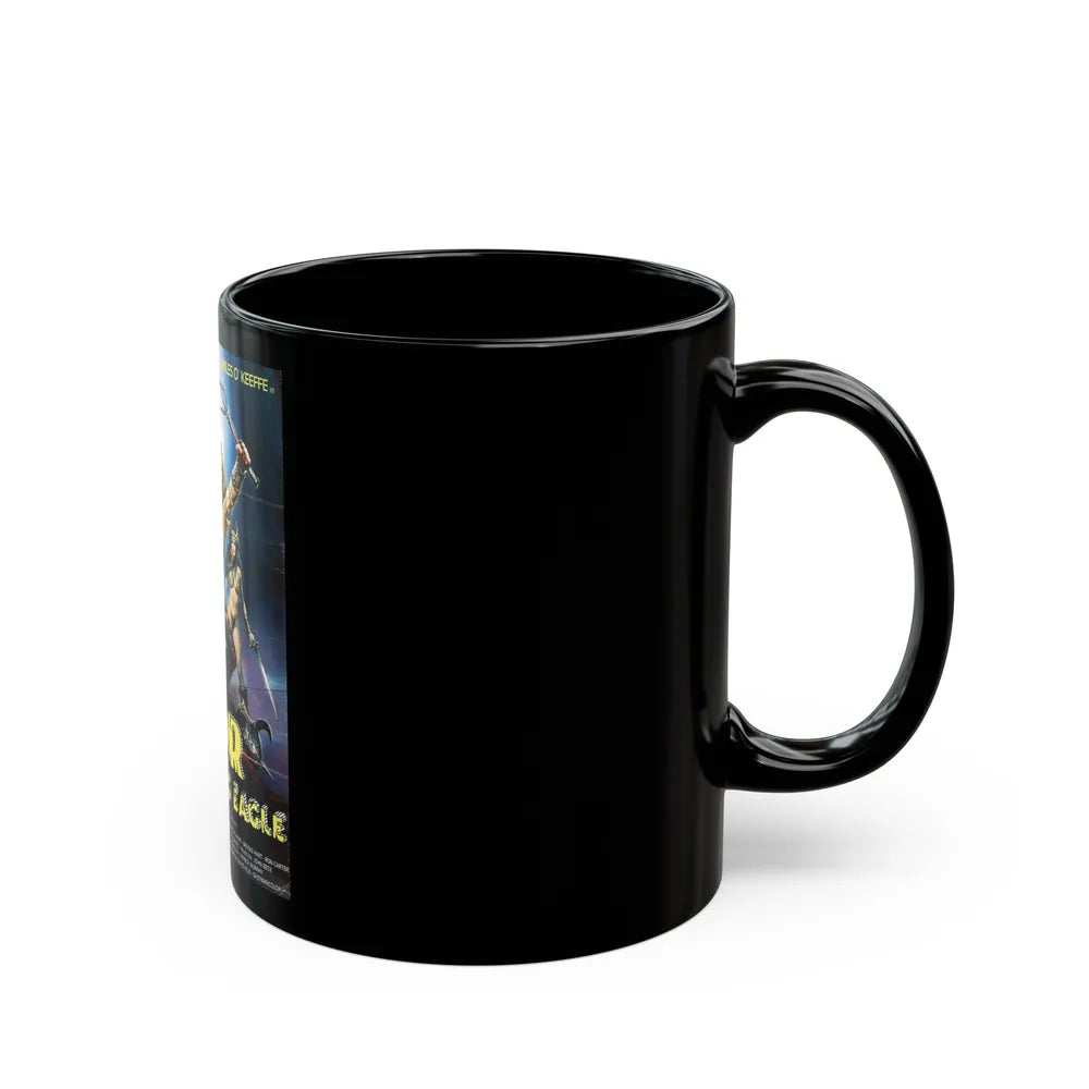 ATOR (2) 1982 Movie Poster - Black Coffee Mug-Go Mug Yourself