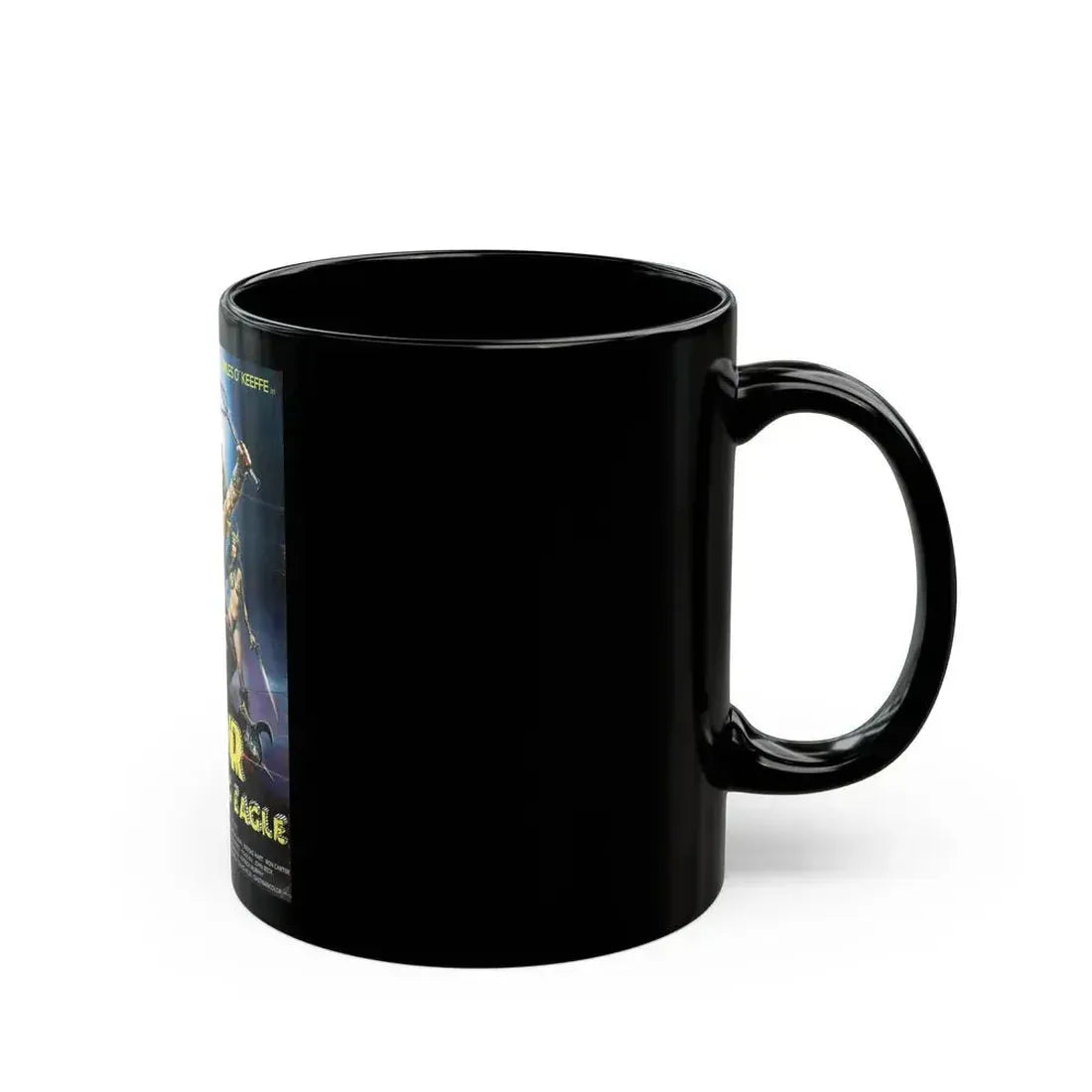 ATOR (2) 1982 Movie Poster - Black Coffee Mug - Go Mug Yourself