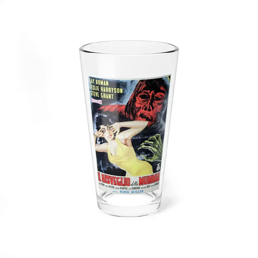 ATTACK OF THE AZTEC MUMMY 1957 Movie Poster - Pint Glass 16oz 16oz - Go Mug Yourself