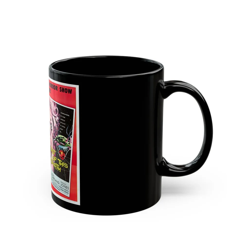 ATTACK OF THE CRAB MONSTERS + NOT OF THIS EARTH 1957 Movie Poster - Black Coffee Mug-Go Mug Yourself