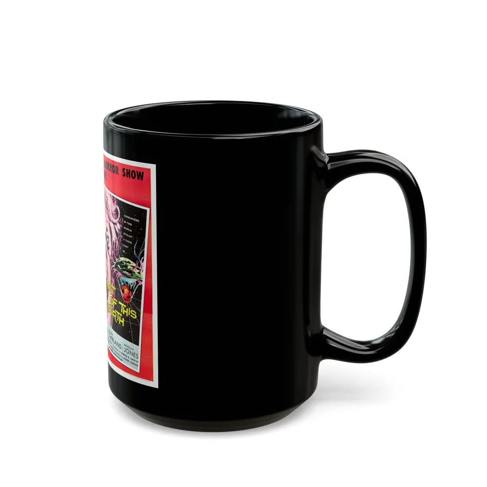 ATTACK OF THE CRAB MONSTERS + NOT OF THIS EARTH 1957 Movie Poster - Black Coffee Mug-Go Mug Yourself