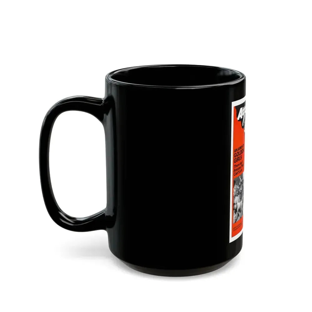 ATTACK OF THE KUNG FU GIRLS 1973 Movie Poster - Black Coffee Mug - Go Mug Yourself