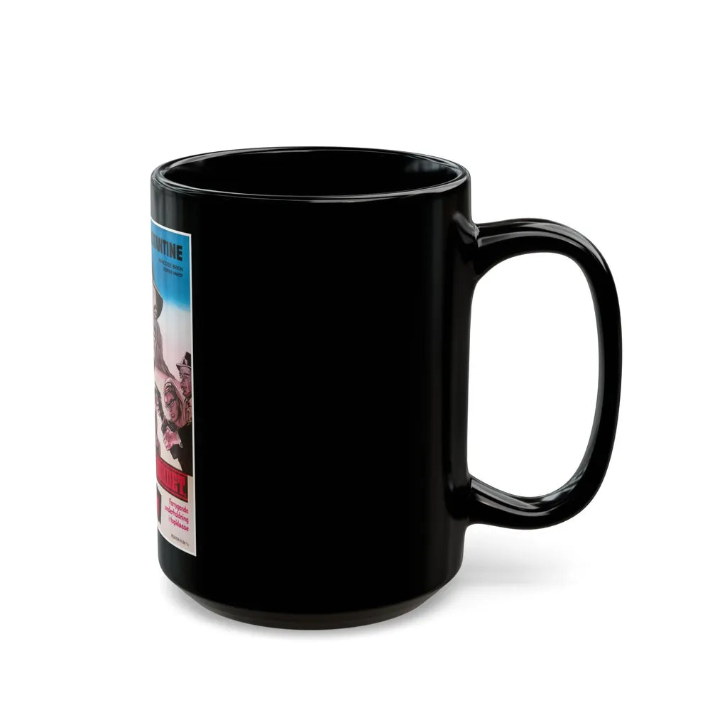 ATTACK OF THE ROBOTS 1966 Movie Poster - Black Coffee Mug-Go Mug Yourself