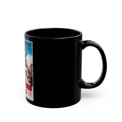 ATTACK OF THE ROBOTS 1966 Movie Poster - Black Coffee Mug-Go Mug Yourself