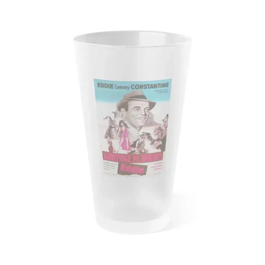 ATTACK OF THE ROBOTS 1966 Movie Poster - Frosted Pint Glass 16oz 16oz Frosted - Go Mug Yourself