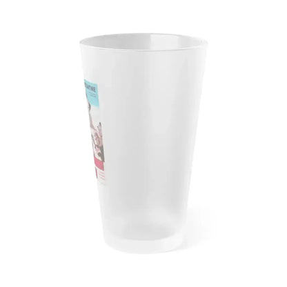 ATTACK OF THE ROBOTS 1966 Movie Poster - Frosted Pint Glass 16oz - Go Mug Yourself