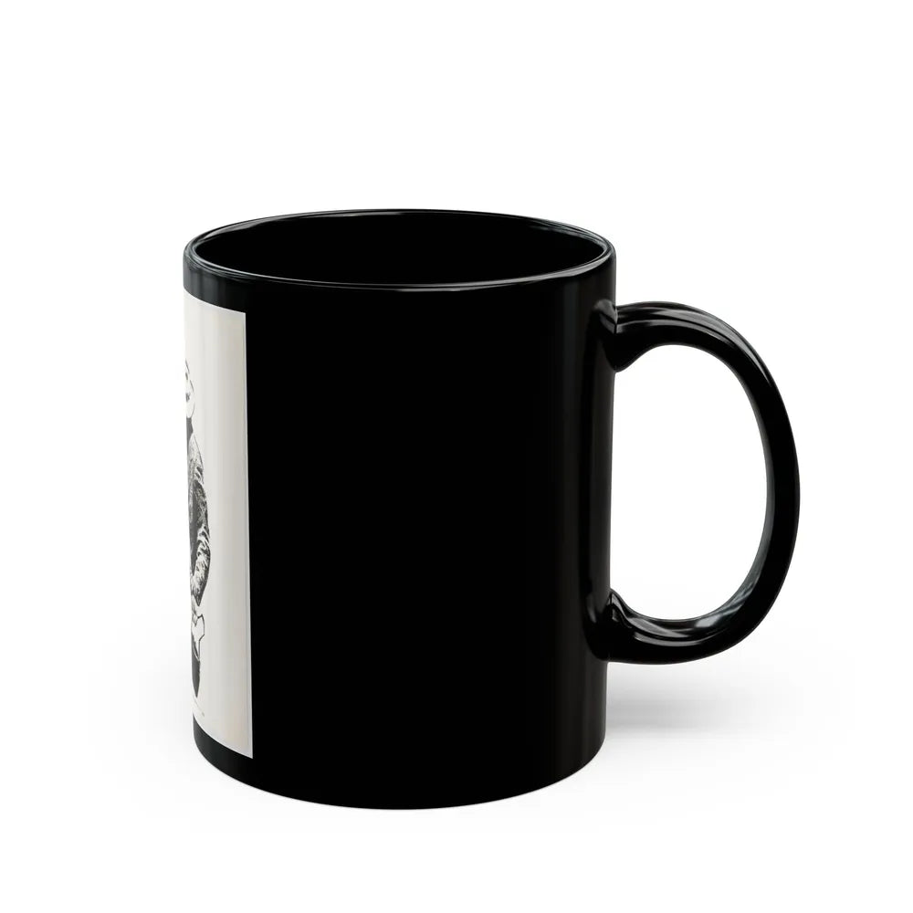 Attack Scene (1959) - Black Coffee Mug-Go Mug Yourself