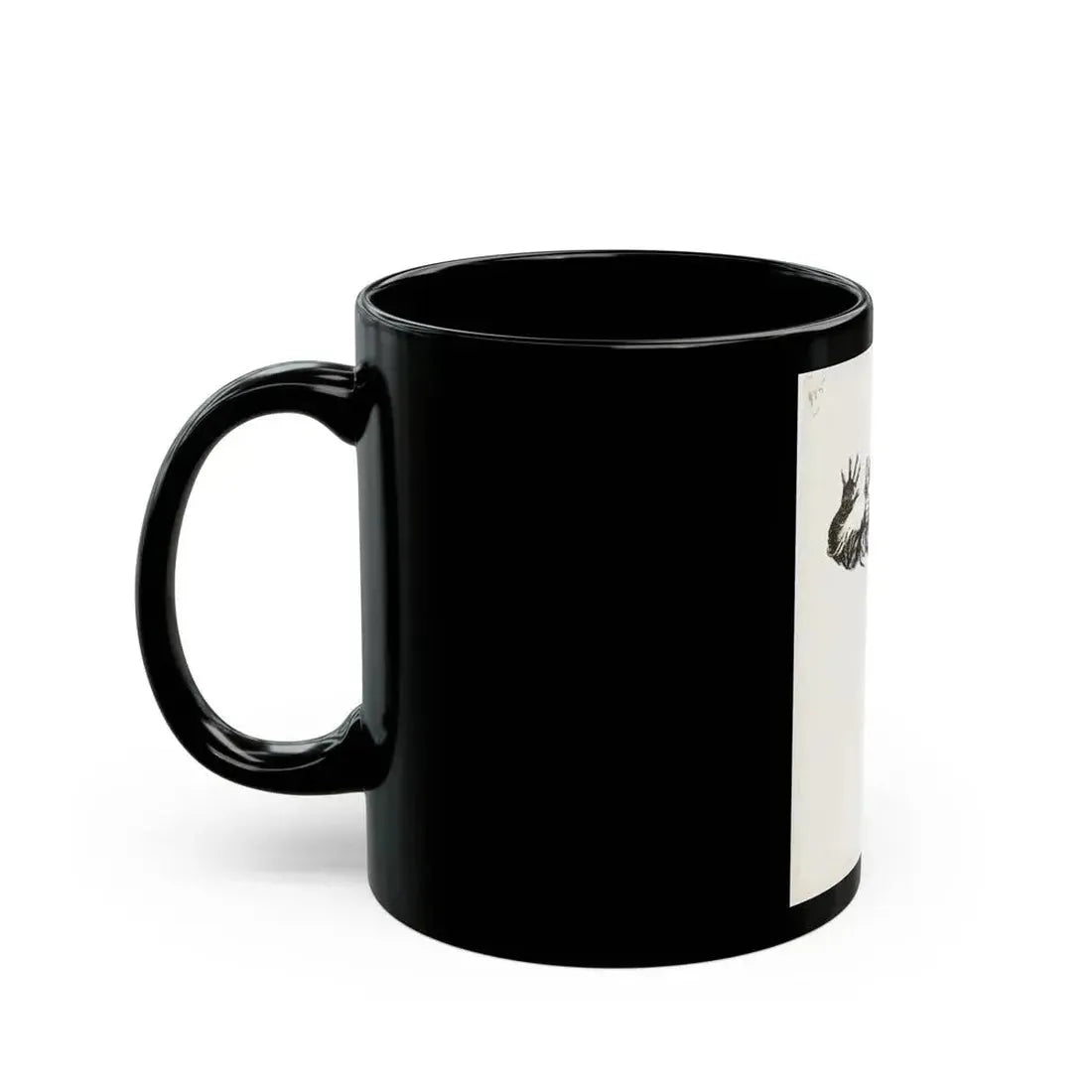 Attack Scene (1959) - Black Coffee Mug - Go Mug Yourself