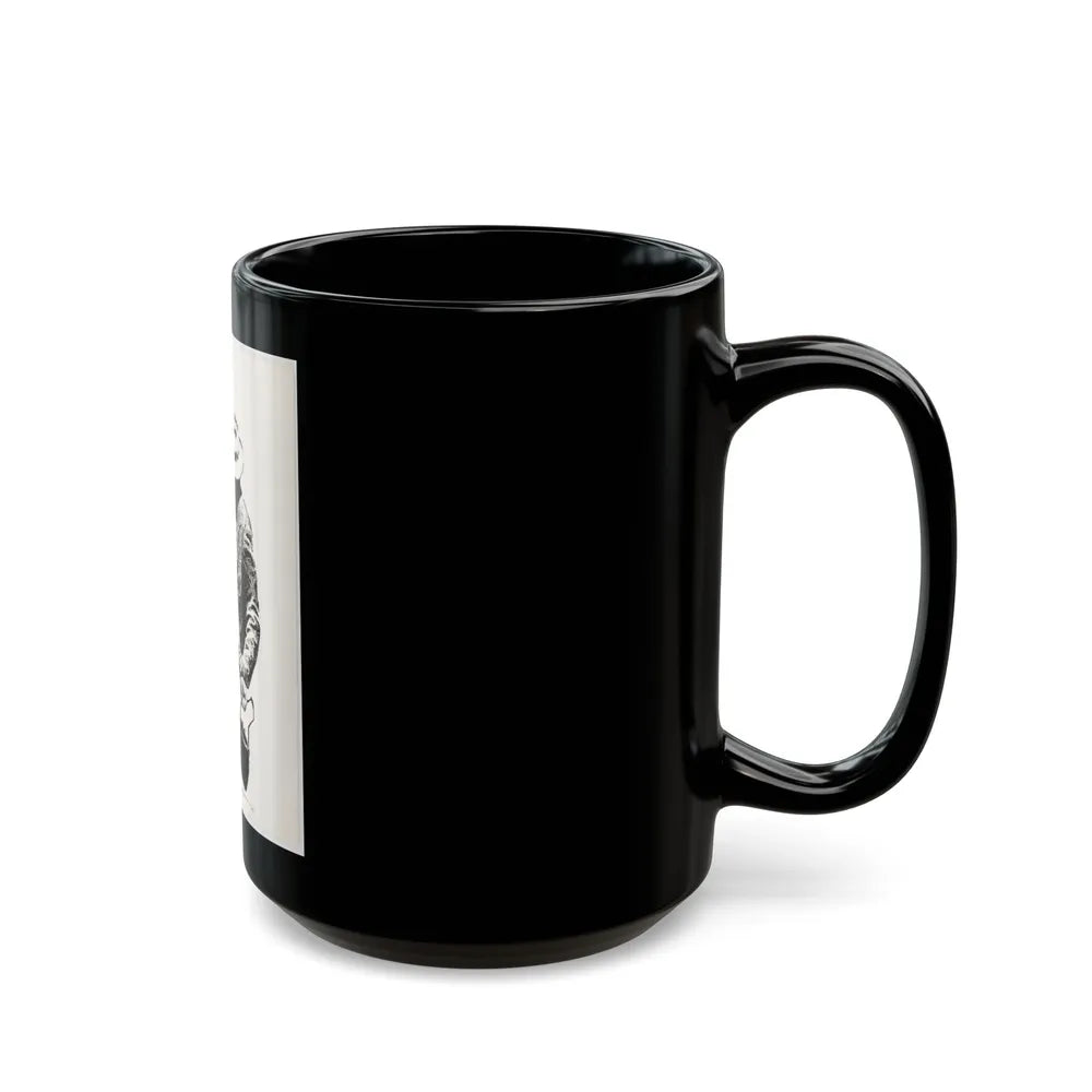 Attack Scene (1959) - Black Coffee Mug-Go Mug Yourself