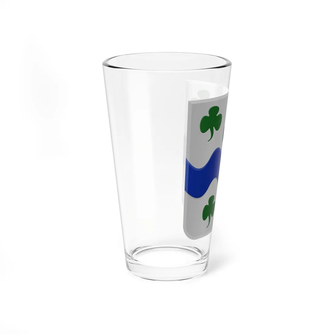 Attert wapen (Belgium) (Coat of Arms) Pint Glass 16oz - Go Mug Yourself
