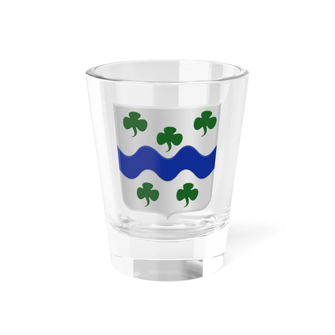 Attert wapen (Belgium) (Coat of Arms) Shot Glass 1.5oz 1.5oz - Go Mug Yourself