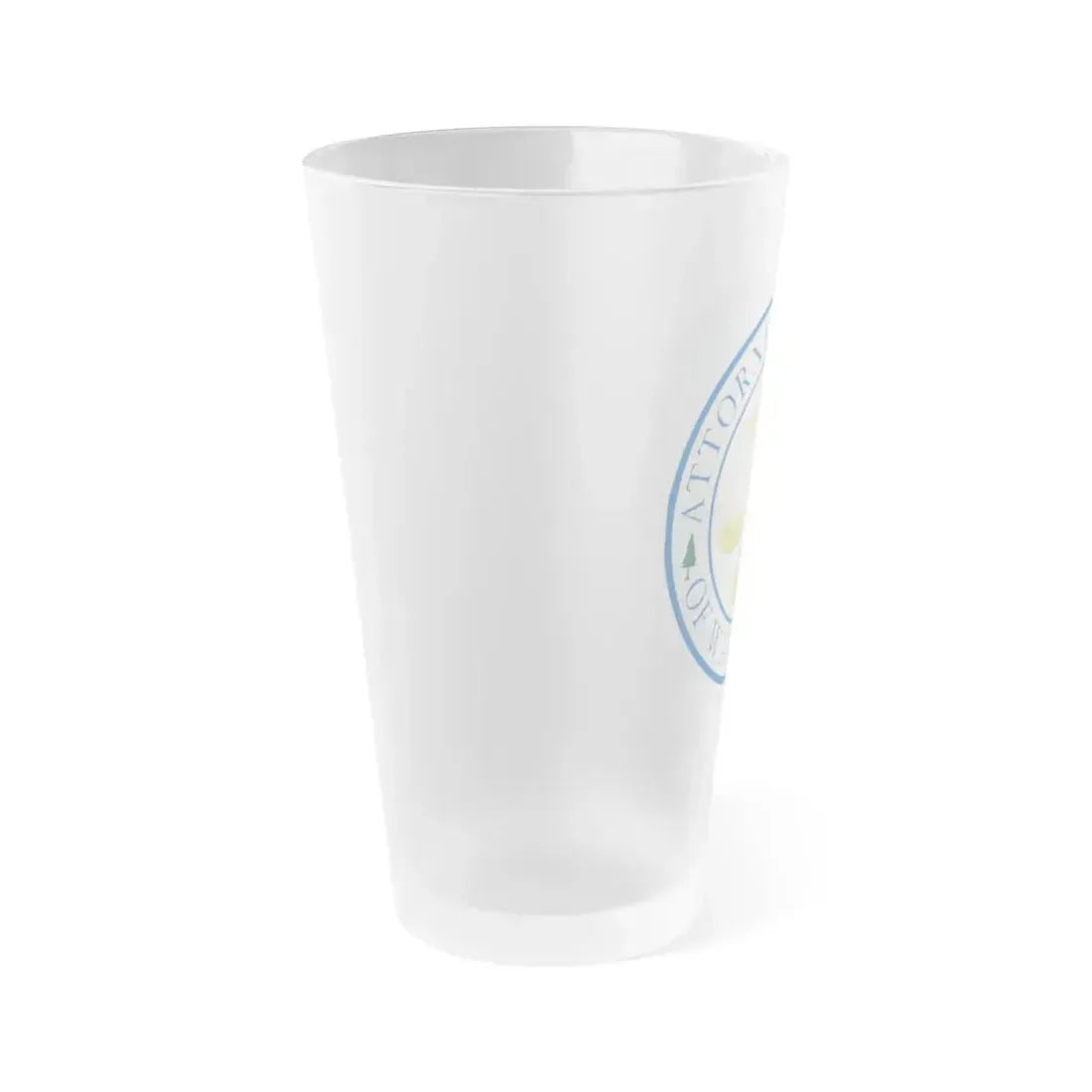 Attorney General of Washington AGO - Frosted Pint Glass 16oz - Go Mug Yourself