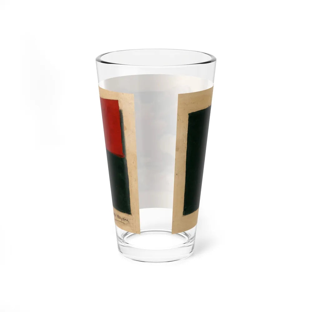 Attributed . Coca-Cola ad illustration, preliminary study (Magazine Illustration) Pint Glass 16oz-Go Mug Yourself