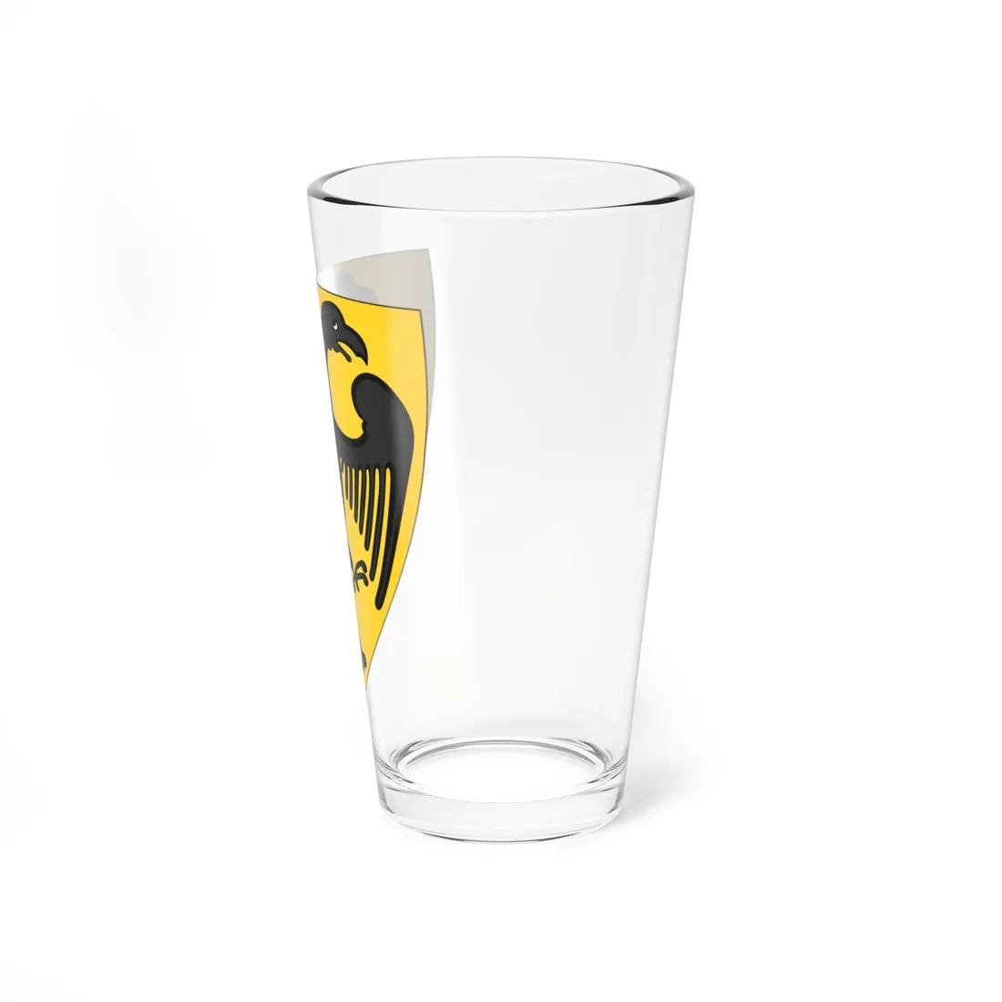 Attributed Coat and Shield of Arms of Otto IV Holy Roman Emperor Chronica Majora (Germany) (Coat of Arms) Pint Glass 16oz - Go Mug Yourself