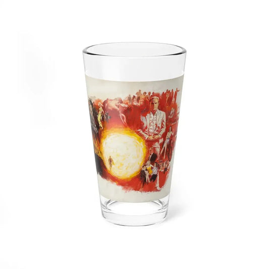 Attributed. Marlon Brando, The Chase, alternate movie poster and published book cover art, 1966 - Pint Glass 16oz 16oz - Go Mug Yourself