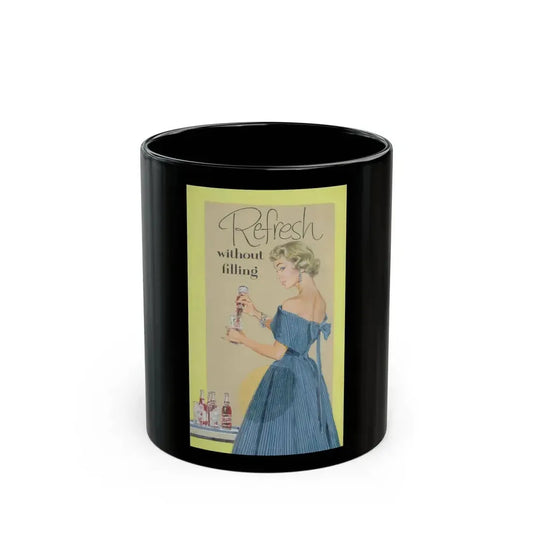 Attributed. Pepsi-Cola advertisement - Black Coffee Mug 11oz - Go Mug Yourself