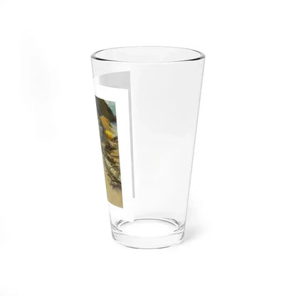 Attributed - Pin-up Glamour Art (Magazine Illustration) Pint Glass 16oz - Go Mug Yourself