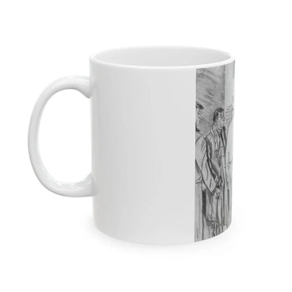 Attributed - The Greengate Bus Depot, 1958 - White Coffee Mug-Go Mug Yourself