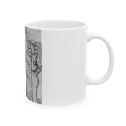Attributed - The Greengate Bus Depot, 1958 - White Coffee Mug - Go Mug Yourself