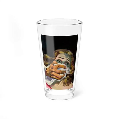 Attributed to Robert Hilbert. The Window at the White Cat, book cover, 1951 - Pint Glass 16oz 16oz - Go Mug Yourself