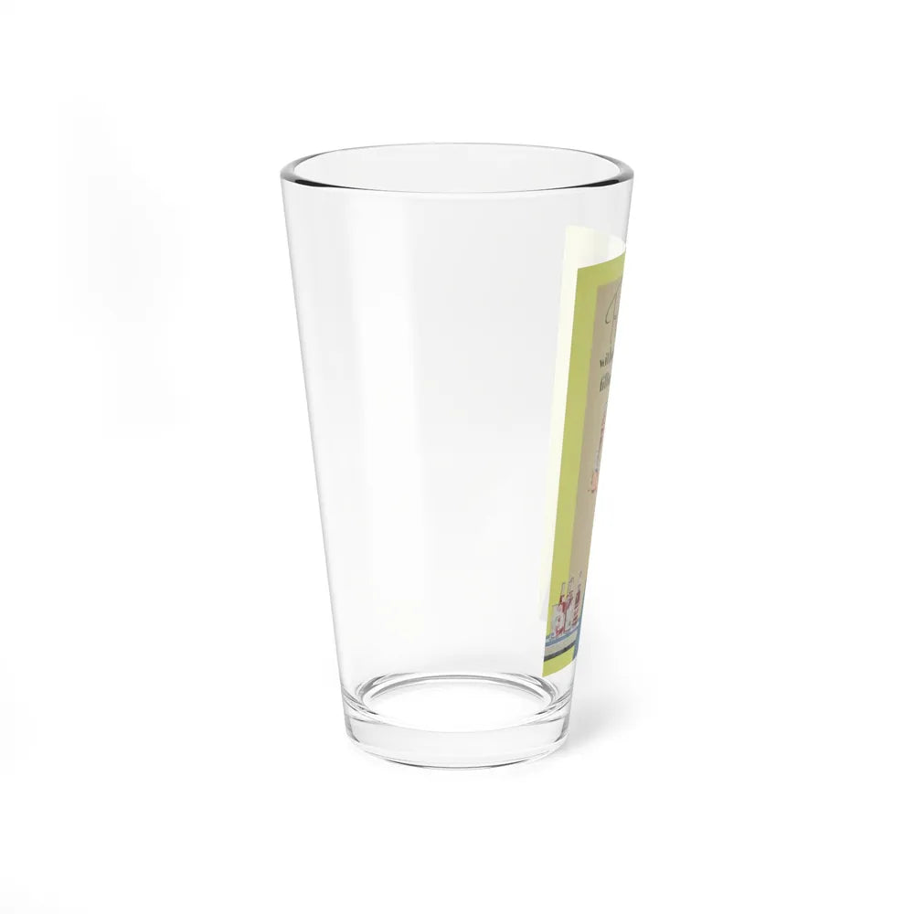 Attributed. Pepsi-Cola advertisement (Magazine Illustration) Pint Glass 16oz-Go Mug Yourself