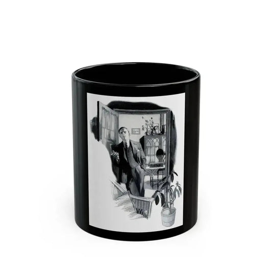 Atwater Kent Radio, advertisement, 1927 - Black Coffee Mug 11oz - Go Mug Yourself