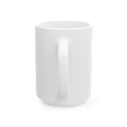 Aubange vlag officieel (Belgium) White Coffee Mug - Go Mug Yourself