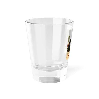 Aubel wapen (Belgium) (Coat of Arms) Shot Glass 1.5oz - Go Mug Yourself