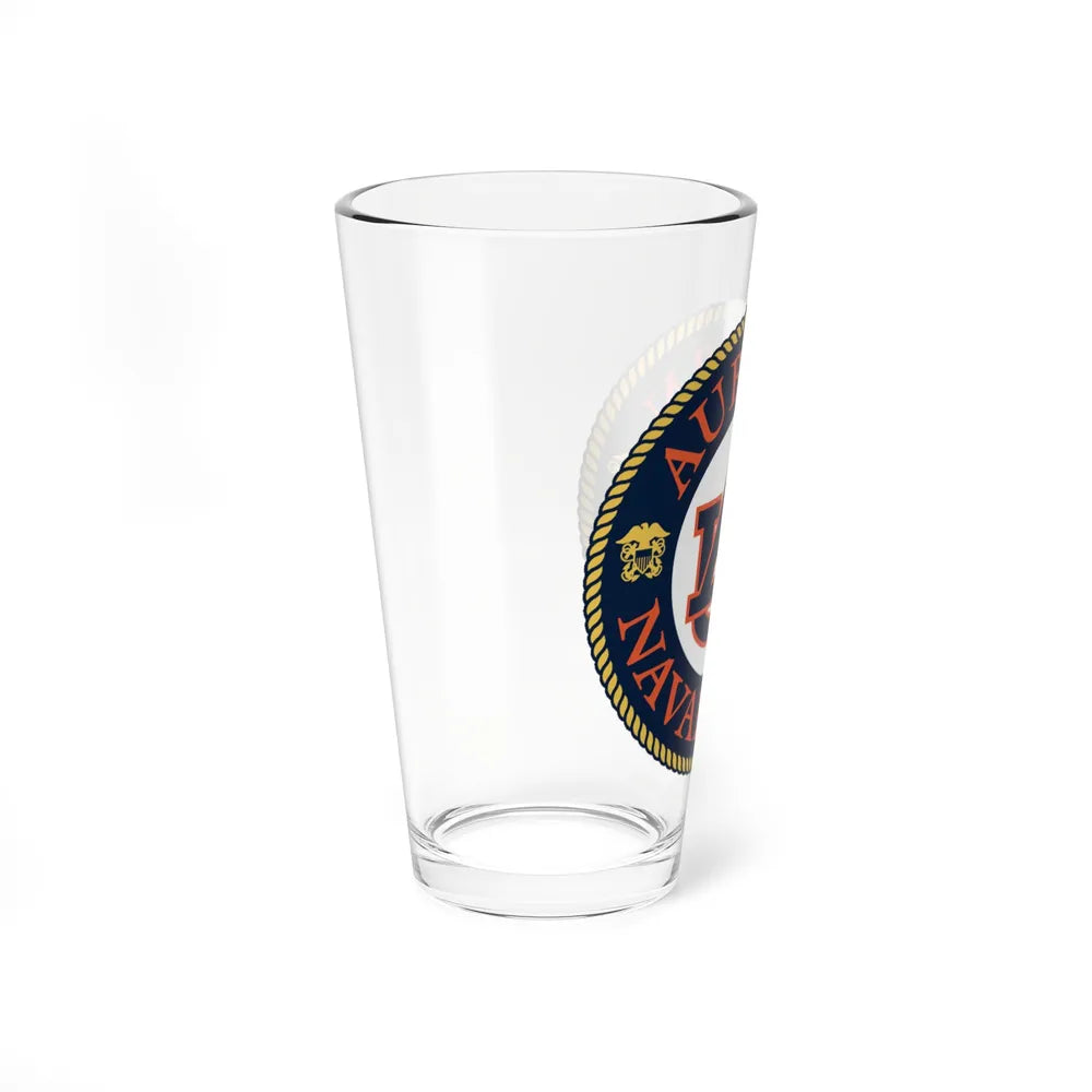 Auburn University NROTC (U.S. Navy) Pint Glass 16oz-Go Mug Yourself