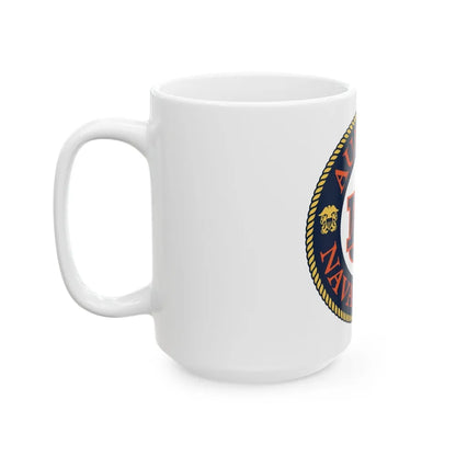 Auburn University NROTC (U.S. Navy) White Coffee Mug-Go Mug Yourself