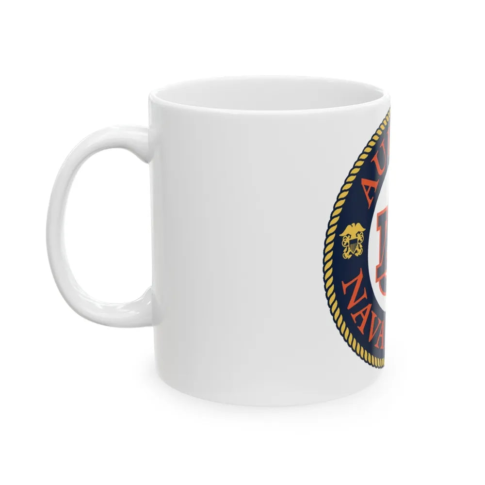 Auburn University NROTC (U.S. Navy) White Coffee Mug-Go Mug Yourself