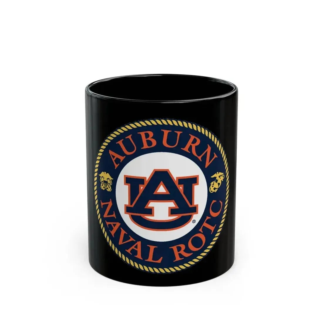 Auburn University NROTC (U.S. Navy) Black Coffee Mug 11oz - Go Mug Yourself