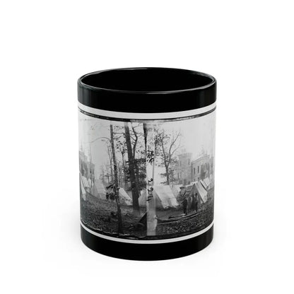 Auburn, Va., Vicinity.   Castle Murray  (Five Miles Southeast Of Warrenton), Headquarters Of Gen. Alfred Pleasonton (U.S. Civil War) Black Coffee Mug 11oz - Go Mug Yourself