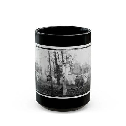 Auburn, Va., Vicinity.   Castle Murray  (Five Miles Southeast Of Warrenton), Headquarters Of Gen. Alfred Pleasonton (U.S. Civil War) Black Coffee Mug 15oz - Go Mug Yourself