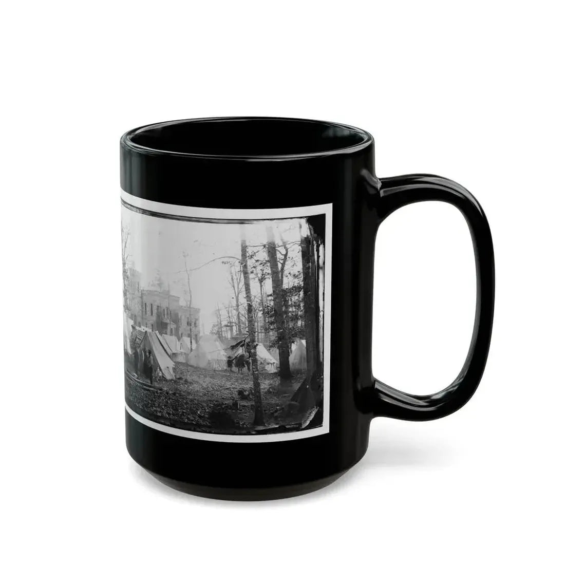 Auburn, Va., Vicinity.   Castle Murray  (Five Miles Southeast Of Warrenton), Headquarters Of Gen. Alfred Pleasonton (U.S. Civil War) Black Coffee Mug - Go Mug Yourself
