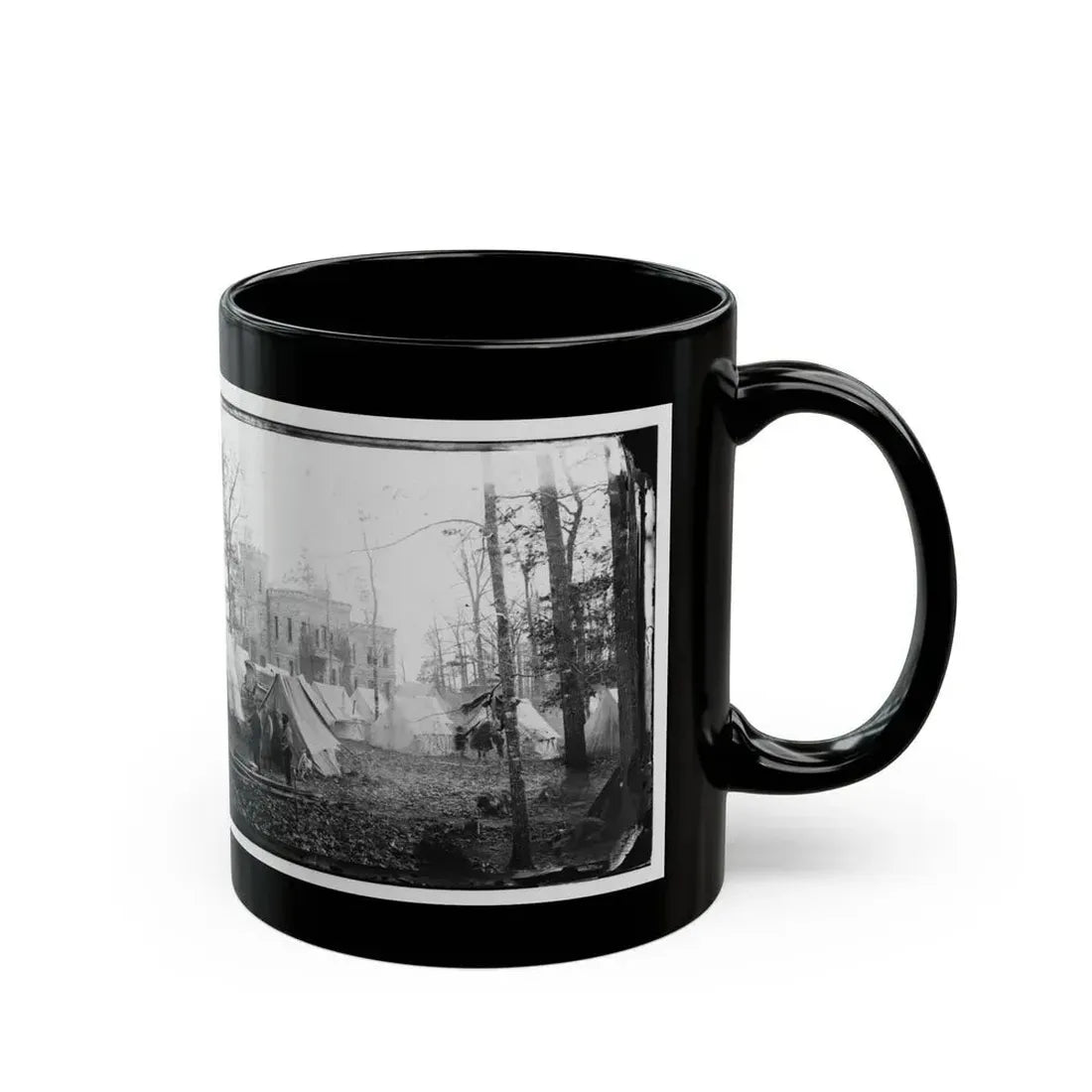 Auburn, Va., Vicinity.   Castle Murray  (Five Miles Southeast Of Warrenton), Headquarters Of Gen. Alfred Pleasonton (U.S. Civil War) Black Coffee Mug - Go Mug Yourself