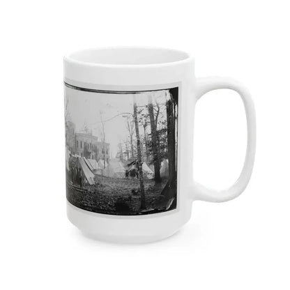 Auburn, Va., Vicinity.   Castle Murray  (Five Miles Southeast Of Warrenton), Headquarters Of Gen. Alfred Pleasonton (U.S. Civil War) White Coffee Mug - Go Mug Yourself
