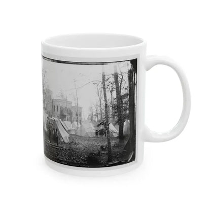Auburn, Va., Vicinity.   Castle Murray  (Five Miles Southeast Of Warrenton), Headquarters Of Gen. Alfred Pleasonton (U.S. Civil War) White Coffee Mug - Go Mug Yourself